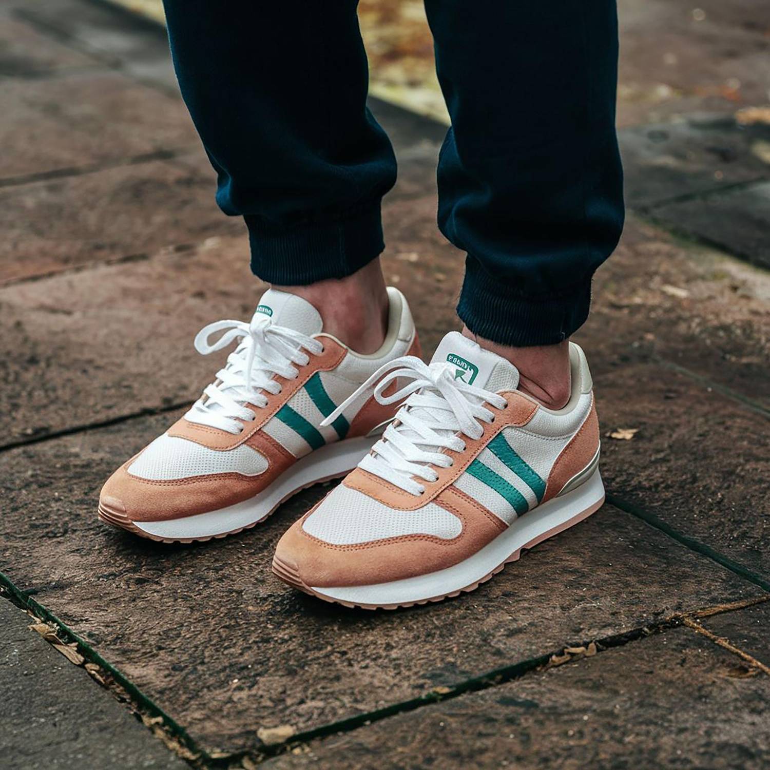 Loose fit mens jeans in trendy style